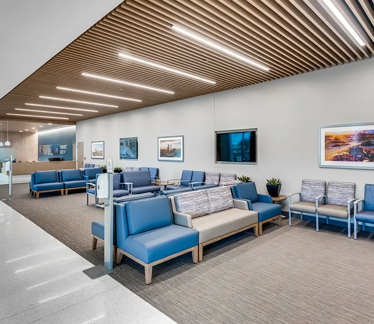 culinary health center waiting area